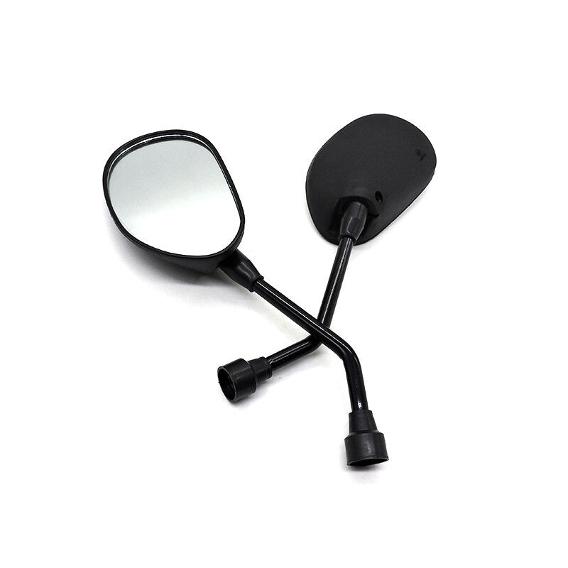 22mm Handle Bar End Rearview Side Mirrors Universal Motorcycle ATV Scooter 7/8