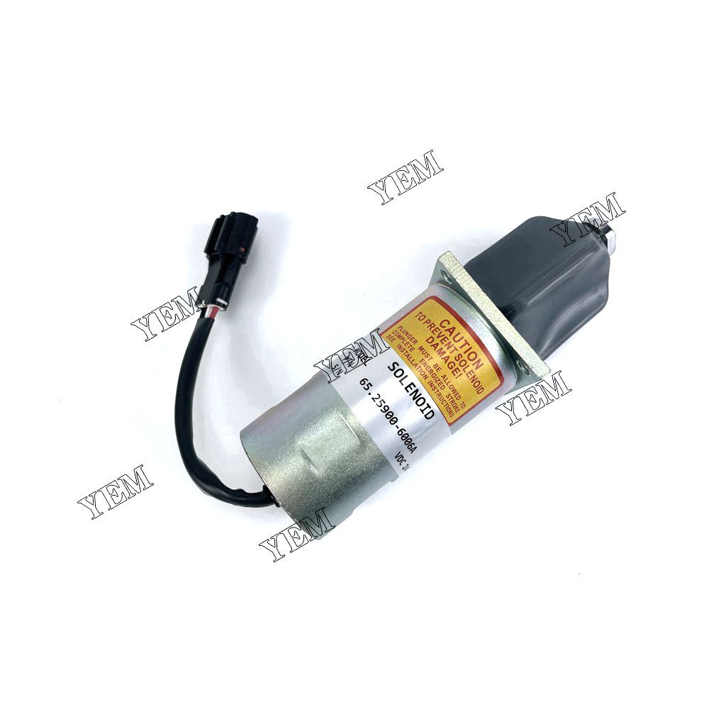 P158LE Solenoid Valve 300743-00068 Fit For Doosan Diesel Engine Spare Parts.