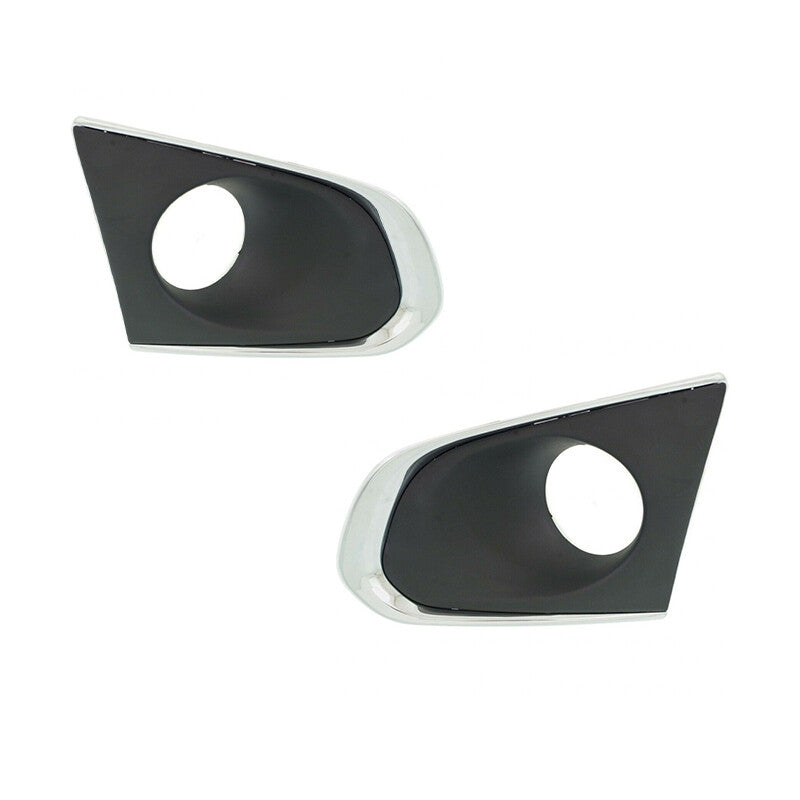 A pair of bumper bezels and fog light covers for Chevrolet Trax 2013-2016