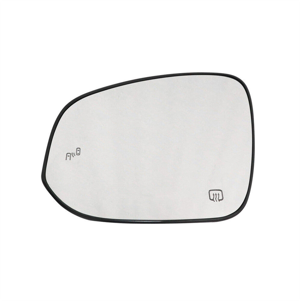 Left Driver Side Mirror Glass Heat Blind Spot for Toyota Highlander 2020-2024 Q