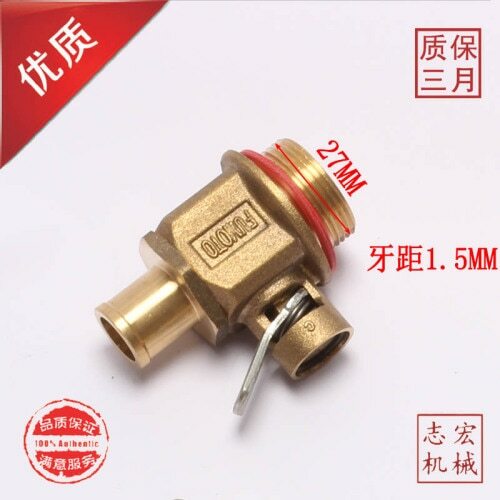 Excavator Engine Oil Pan Drain Valve Switch for Kobelco Caterpillar Hitachi Q