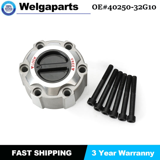 1 Set Manual Wheel Locking Hub 27-Spline for Nissan Navara D21 40250-32G10