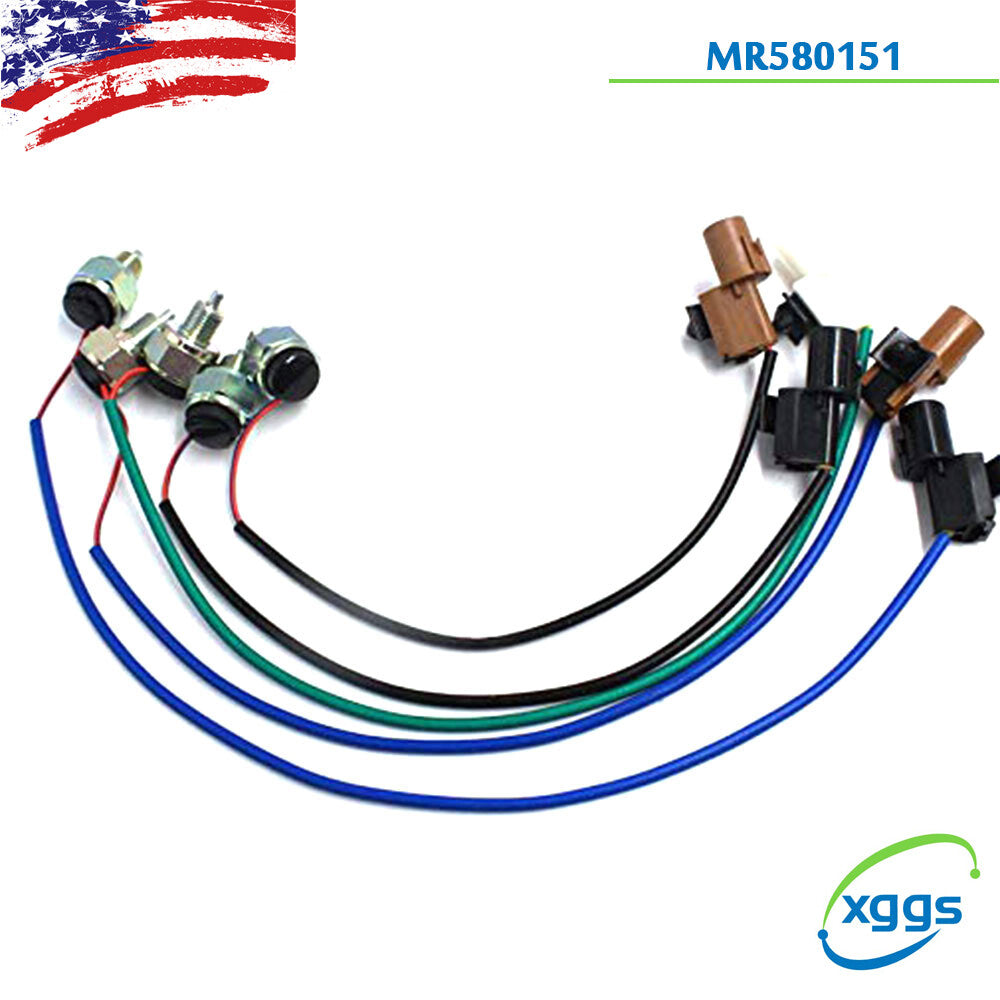5Pcs Transfer Case Switch Set for 2001-2006 for Mitsubishi Montero MR580151 Q