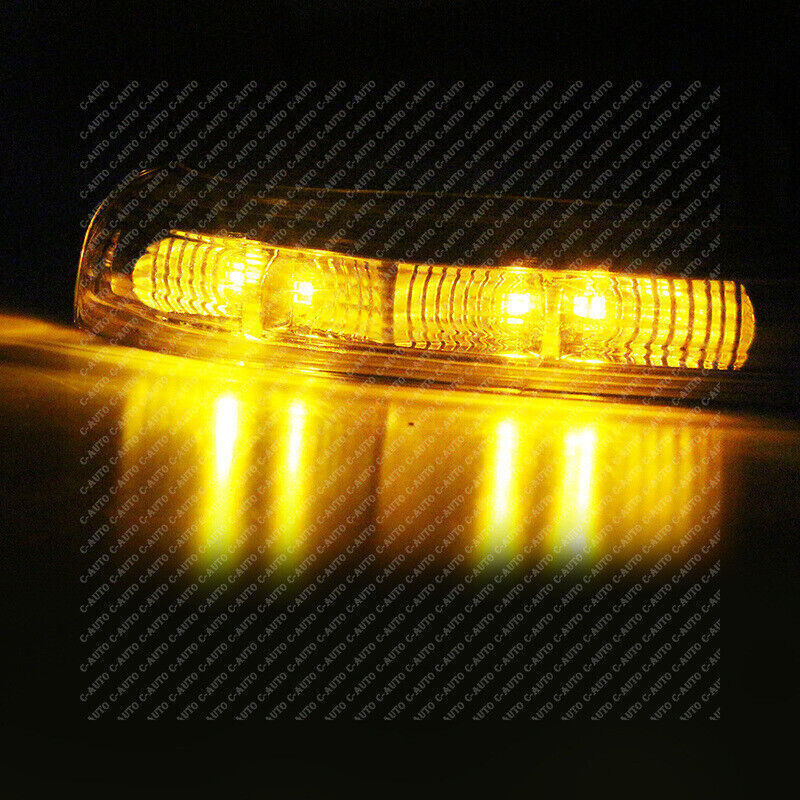 Pair for Mercedes-Benz W220 W215 S/CL 1999-2003 Side Mirror Turn Signal Light
