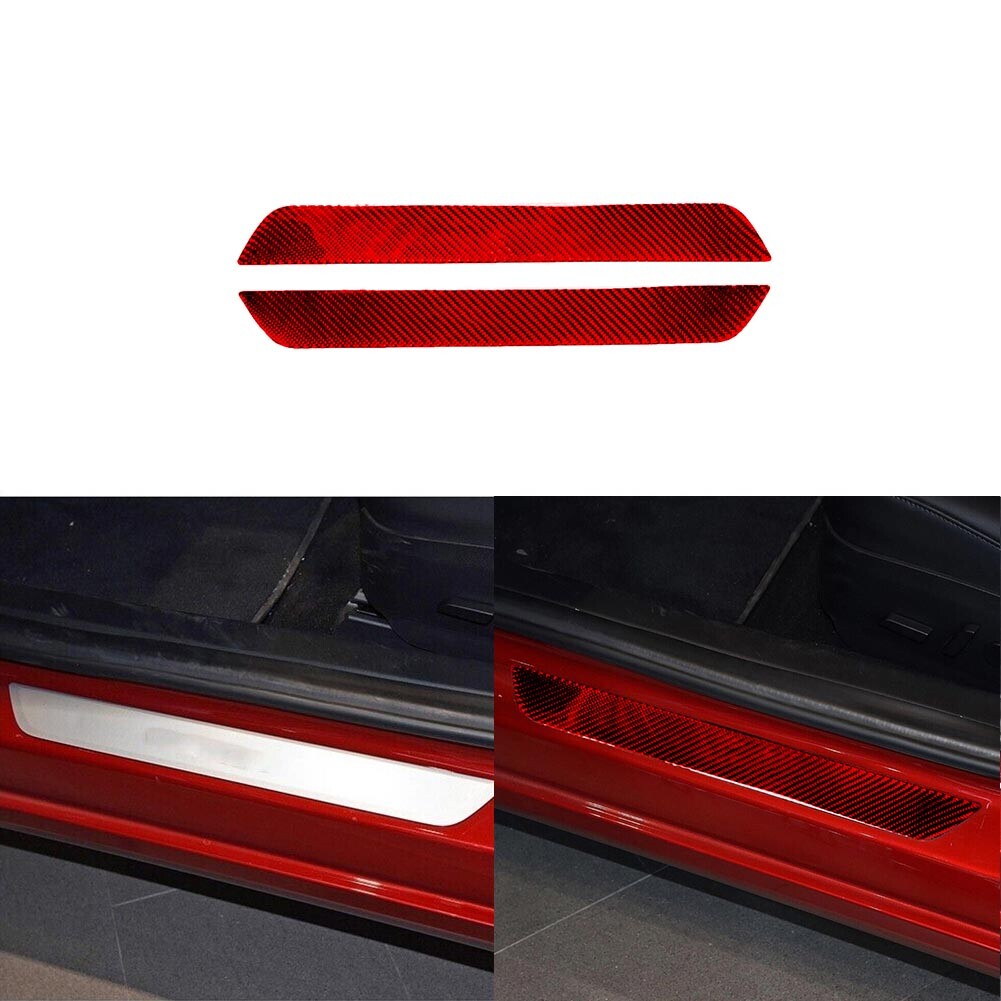 4Pcs Carbon Fiber Window Lift Control Cover Trim For X5 E70 X6 E71 2008-2013 v