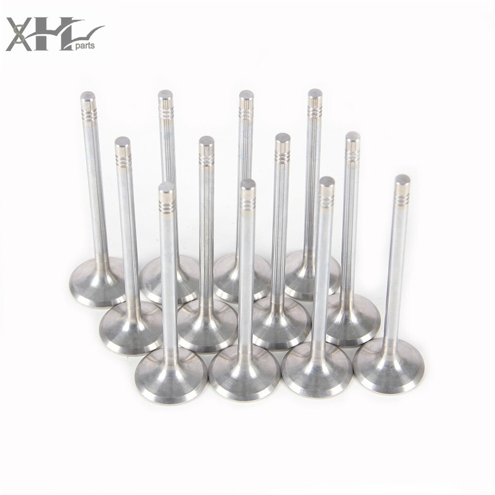 12pcs 3.5L Engine Exhaust Valve Kit Fit for Mercedes Benz C350 E350 R350 S350