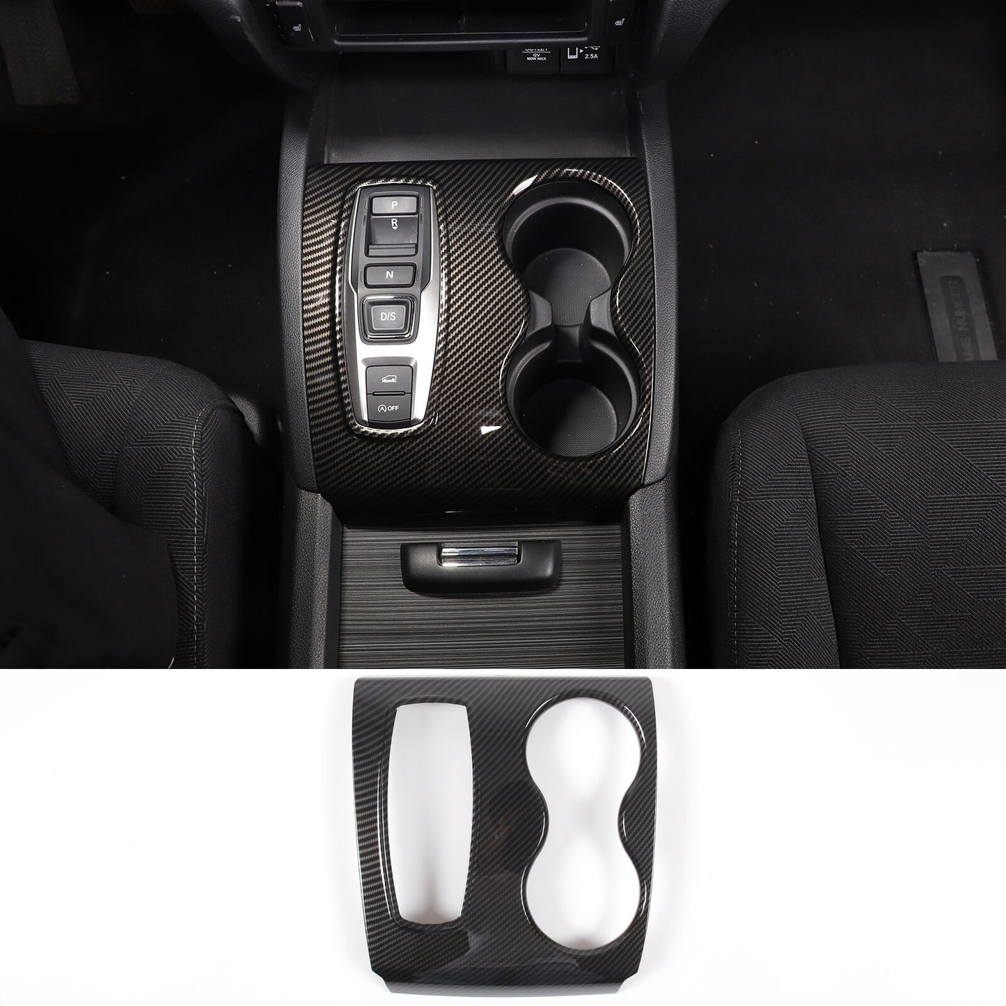for 2011-18 for Jeep for Wrangler JK 4dr Black Car Interior Door Handles Cover Trim- v