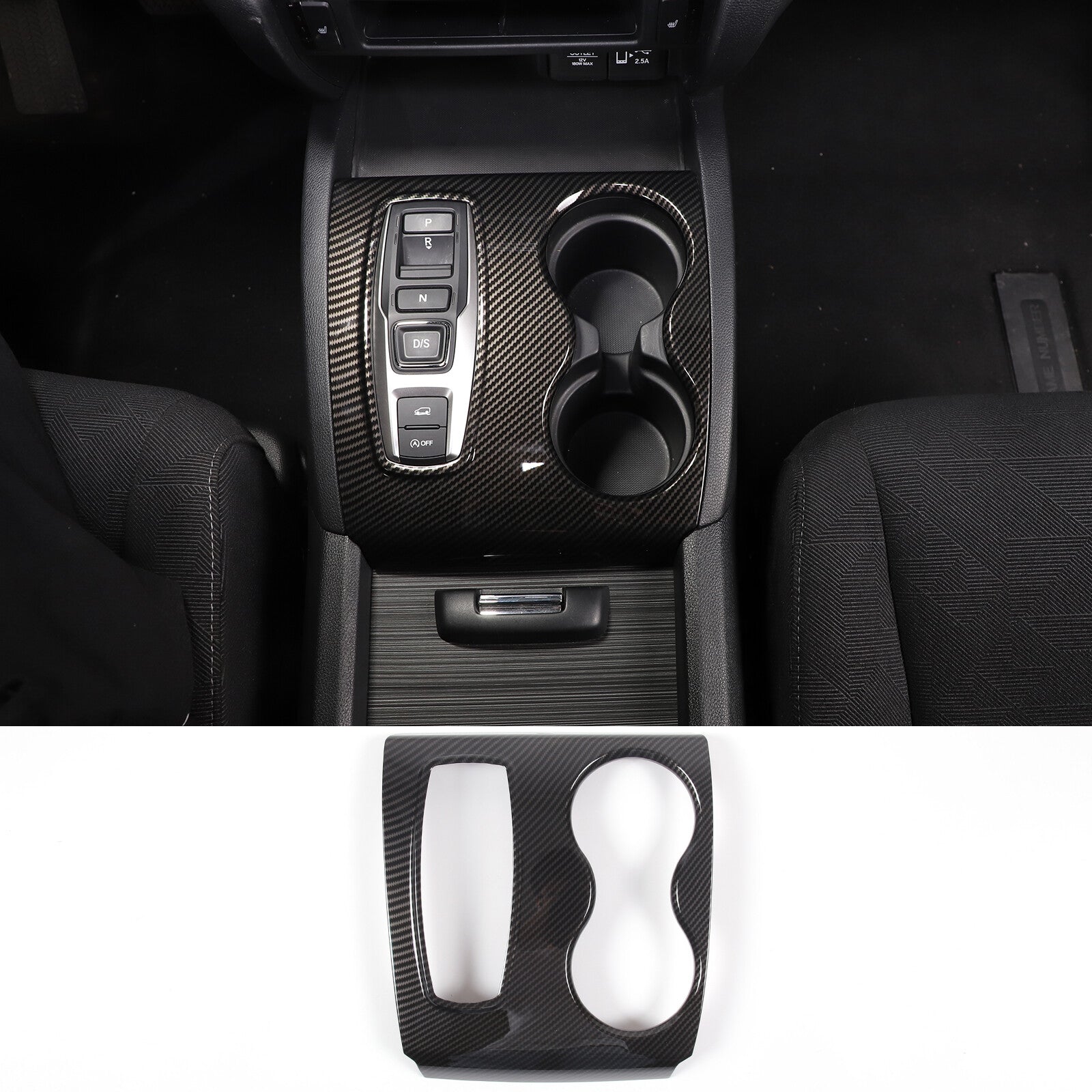 for 2011-18 for Jeep for Wrangler JK 4dr Black Car Interior Door Handles Cover Trim- v