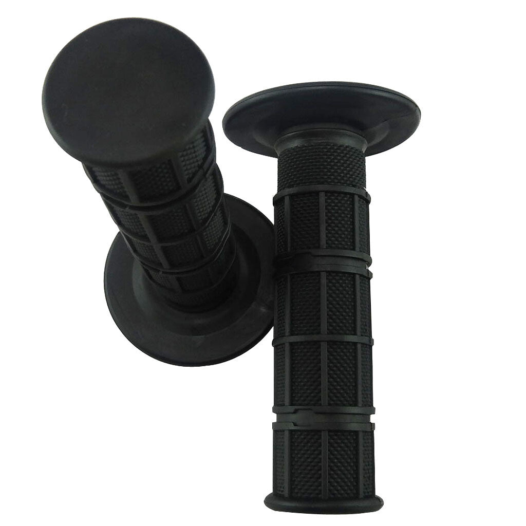 Dirt Bike 22MM 25MM Rubber Hand Grip Handle Bar Throttle Grips Motorcycle Bike