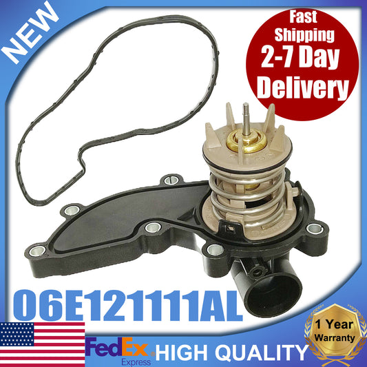 Thermostat housing assembly suitable for Touareg, for Audi A4, A5, A6, Q5, Q7 #06E1211AL- n