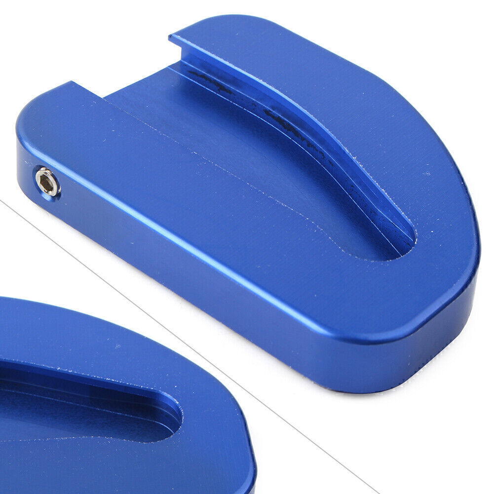 Blue Side Stand Enlarger Plate Kickstand Pad for Honda GoldWing GL1800 2010-2017 Q