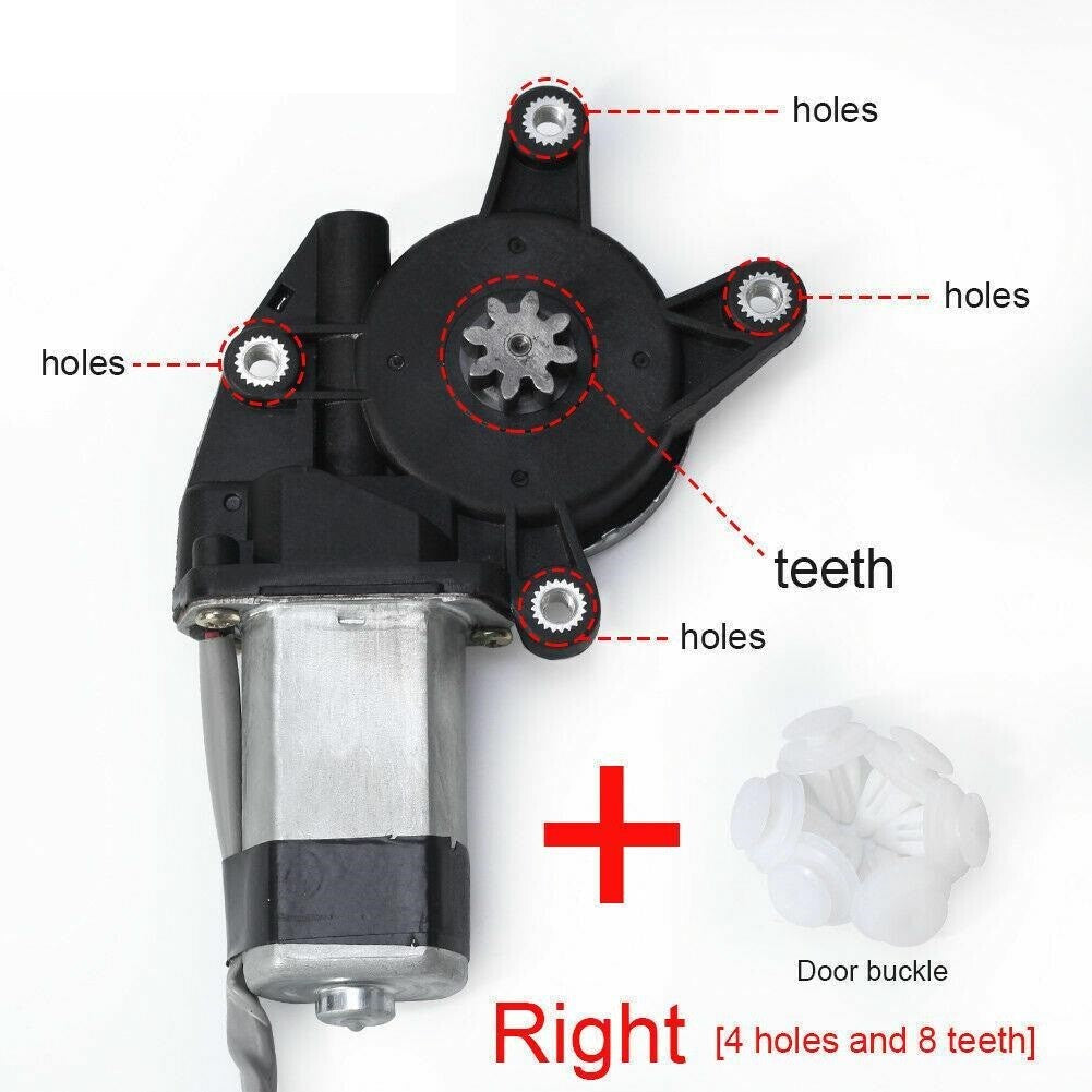12V Right Power Window Lifter Regulator Motor for Honda Insight for Civic