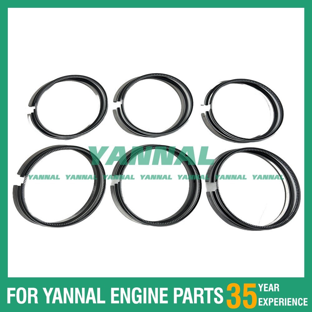 Piston rings compatible with for Isuzu 6SD1-