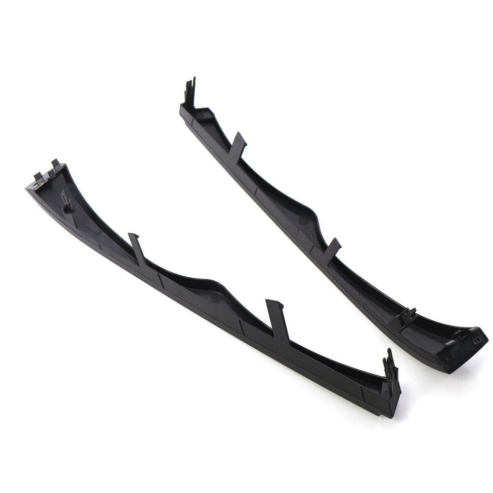2X Headlight Eyebrow Lower Headlamp Eyelid Cover Trim For E46,325,330 Sedan