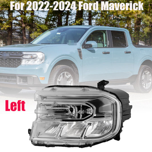NZ6Z13008C For 2022 2023 2024 Maverick Left LH Headlight Assembly n
