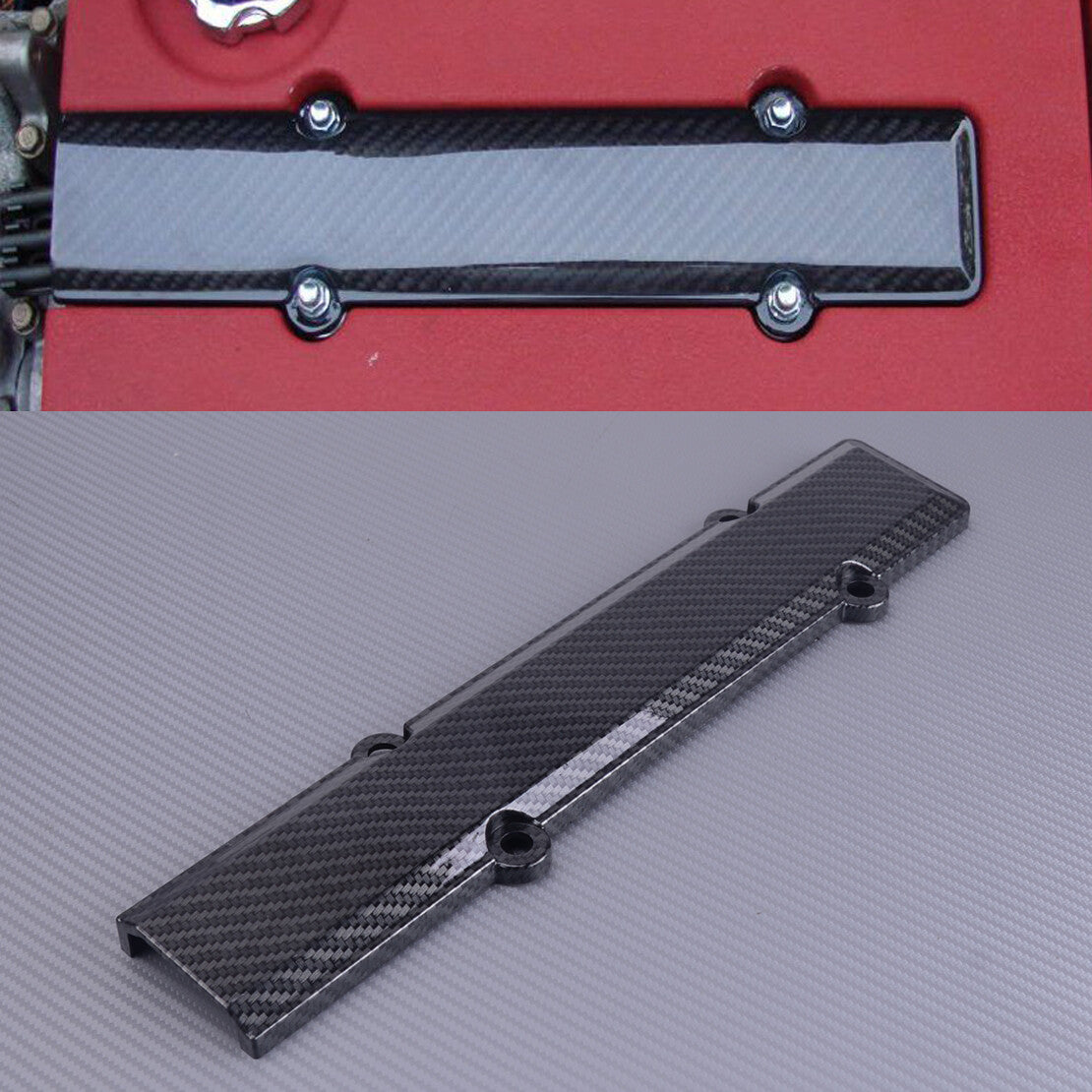 Wire Fit for for Honda VTEC B18 B16A B-Serie Carbon Fiber Cover Spark Plug ABS Valve v