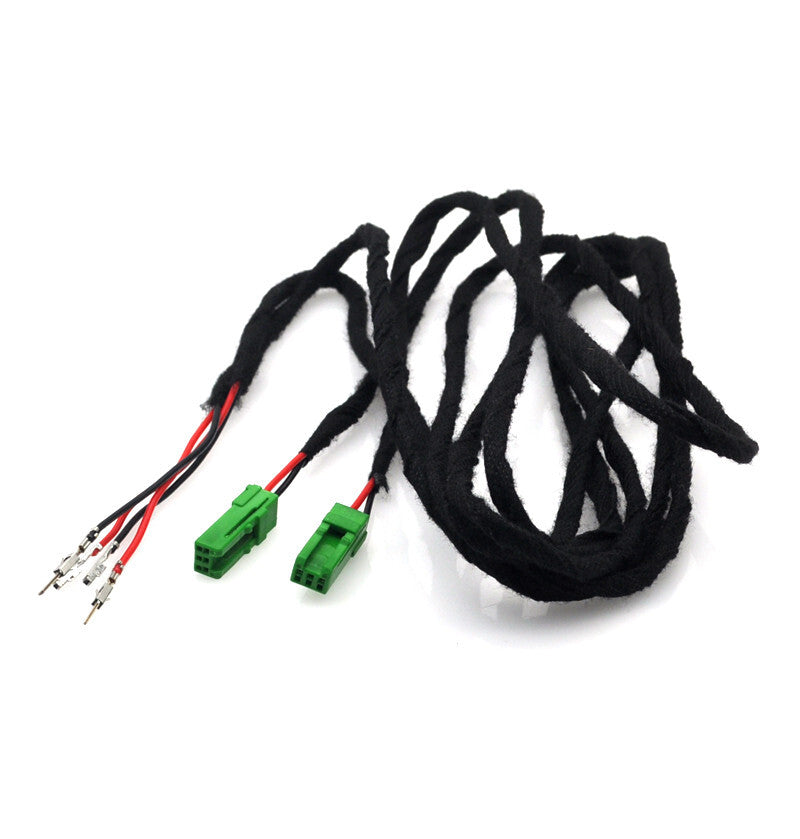 4x Retrofit Door light Cable step courtesy wire for Volvo xc60 xc40 xc90 s90 s60 v