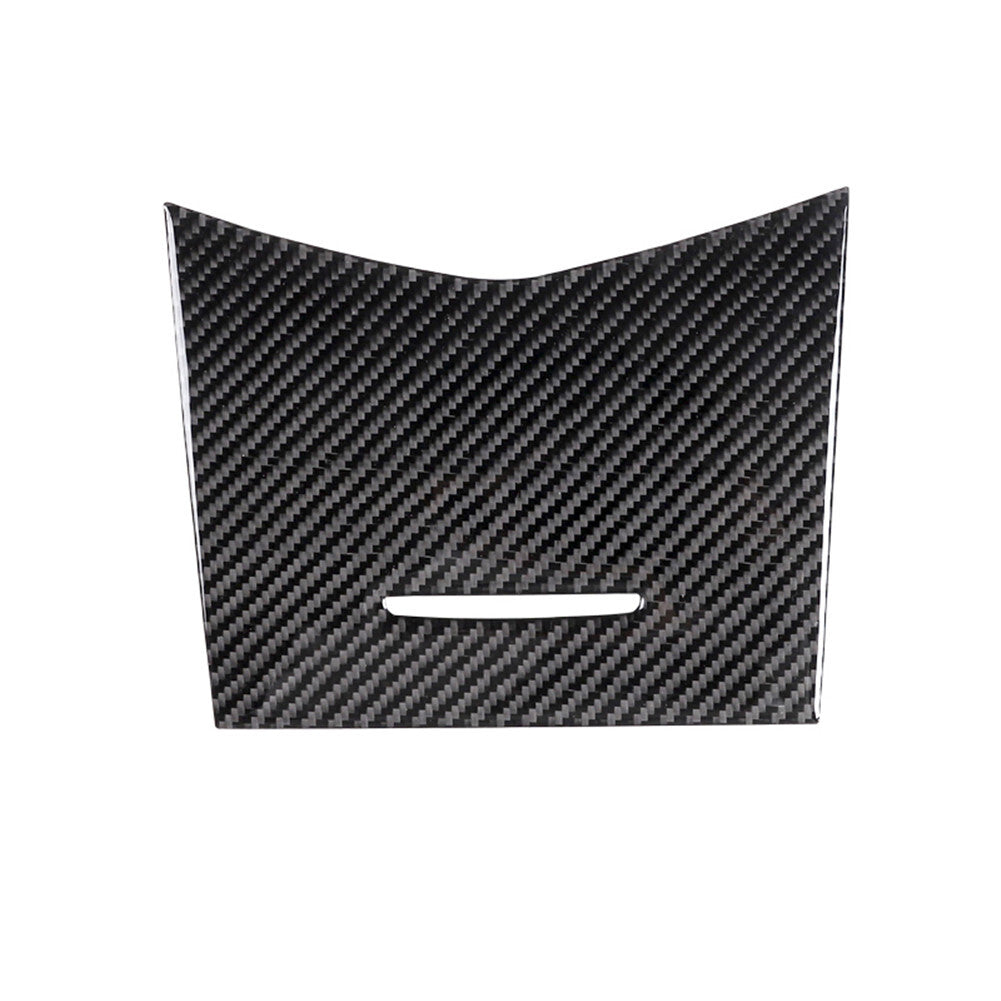 2Pcs Carbon Fiber Interior Dashboard Strip Cover Trim for Honda CR-V 2017-2021 v