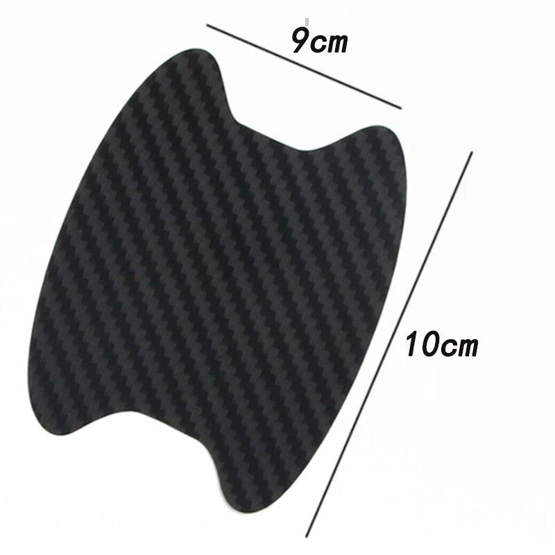 Universal 4x Car Door Handle Anti-Scratch Protector Film Stickers Accessories