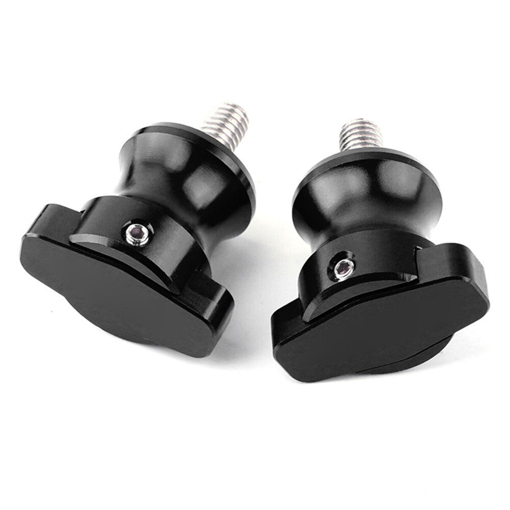 for Honda CBR600RR 2003-2017 Black Motor Swingarm Sliders Spools Stand Screws M8