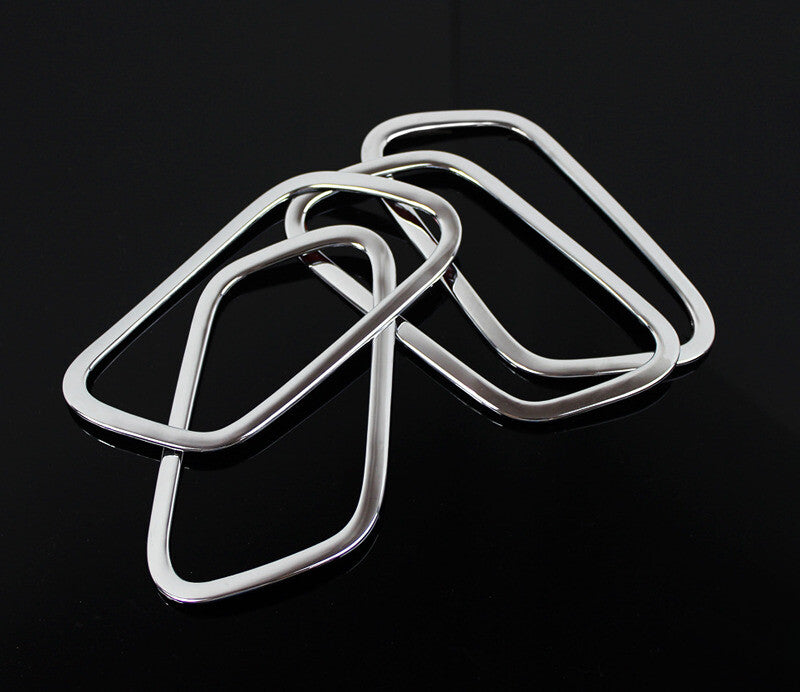Inner Door Handle Cover Trim 4PCS for Honda Accord 9th 2014-2017 Chrome Silver