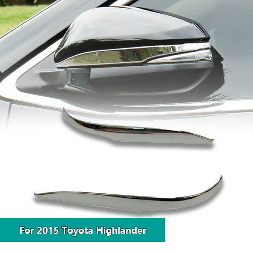 Suitable for Honda for Civic 8th 2006-2011 glossy black exterior rearview mirror cover decoration 2 pieces- v