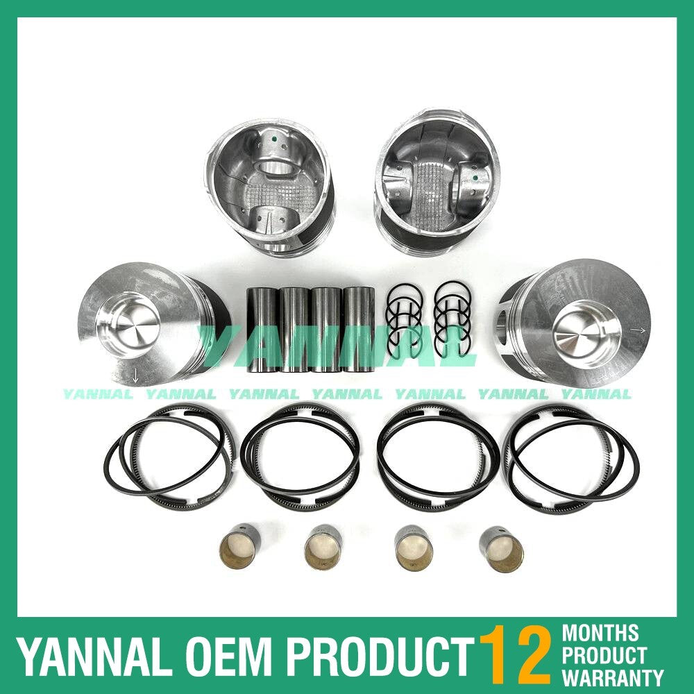 for Mitsubishi K4E-DI engine parts with piston rings