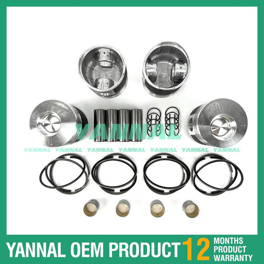 for Mitsubishi K4E-DI engine parts with piston rings