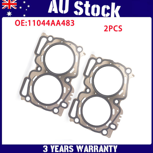2PCS Cylinder Head Gasket for Subaru Impreza 1999-2011 Non-Turbo1 11044AA642 AU