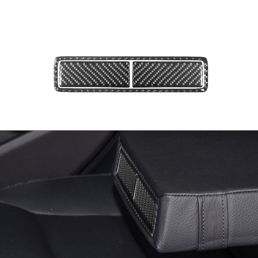 2x Red Carbon Fiber Side Car Roof Trim Strips For Supra GR A90 2020-2022 v