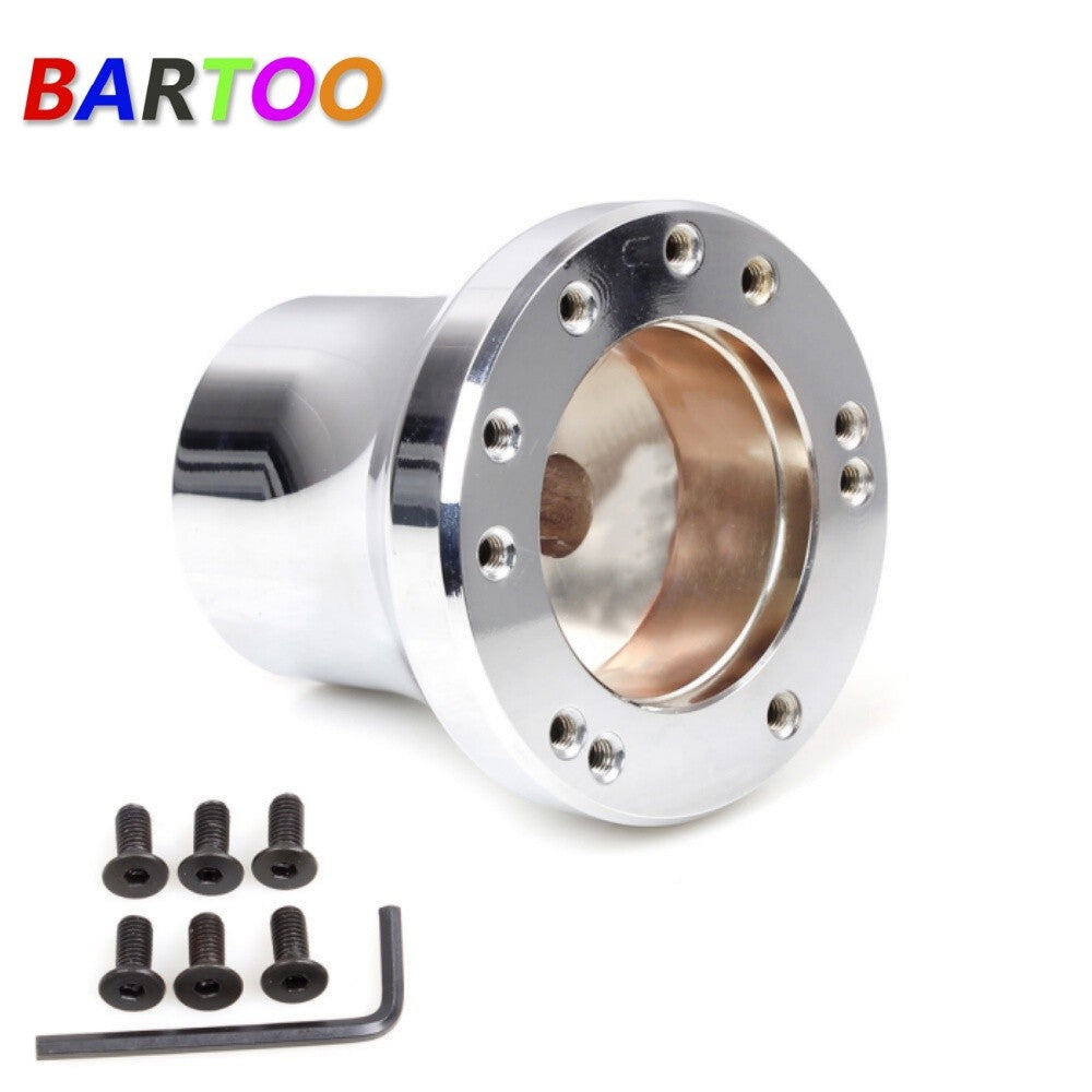 Aluminum Silver Steering Wheel Hub Adapter Fit for Club Car Precedent for Golf Cart Q