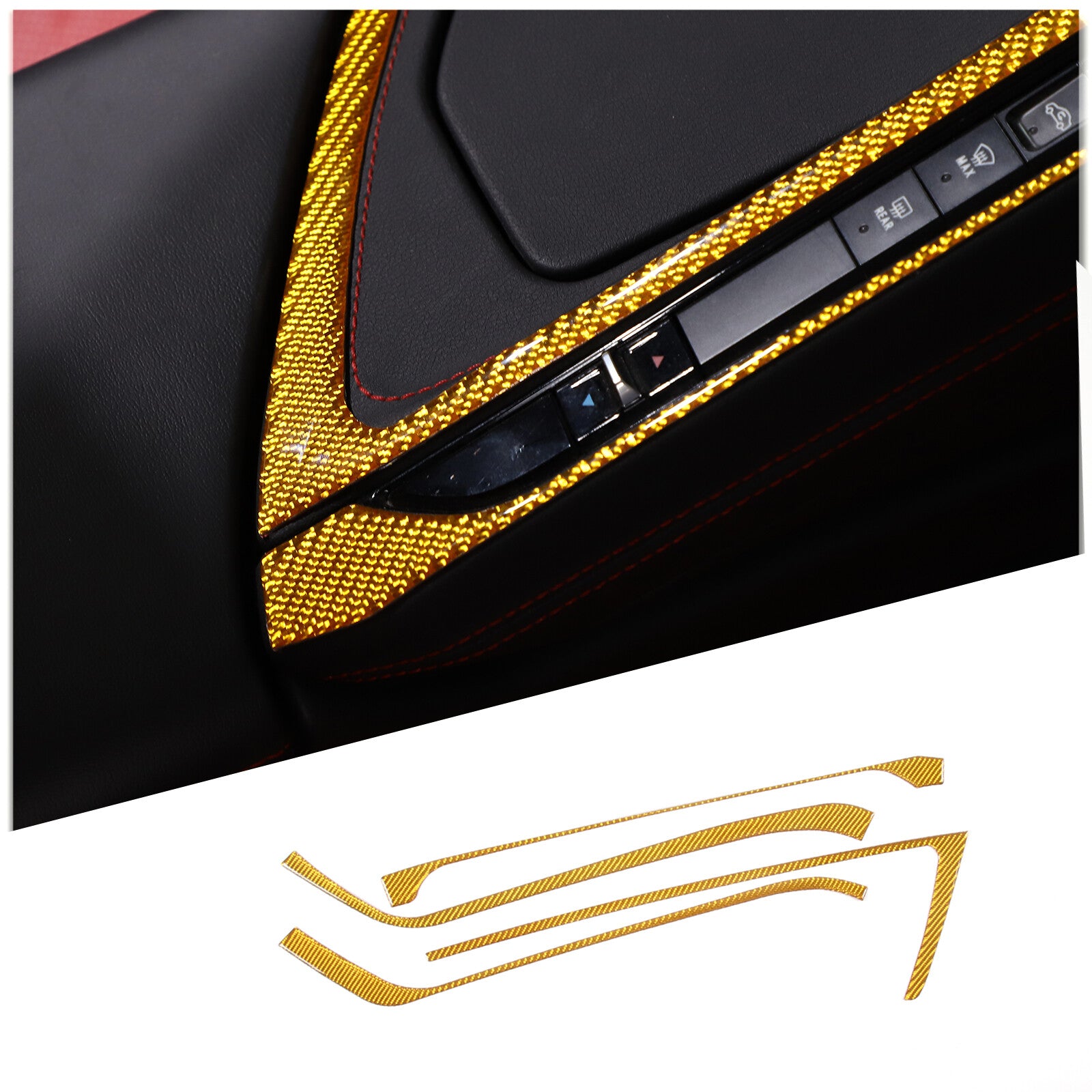 2Water Cup Holder Cover Trim for Benz GLE GLS ML GL-Class W166 13-19 - v