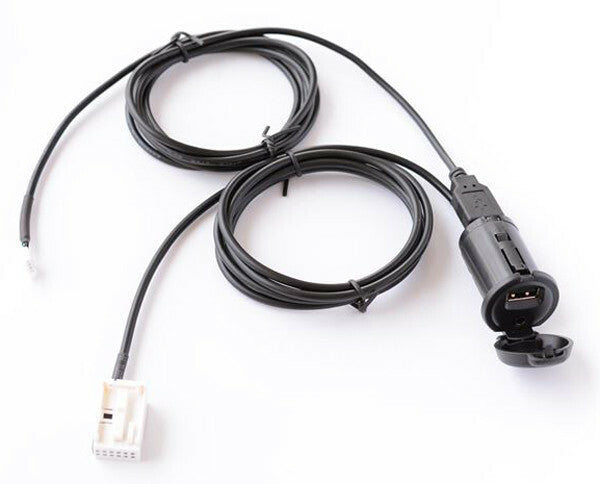 Interface Cable cigarette light Retrofit aux for PEUGEOT 107 207 307 407 607 RD4 v