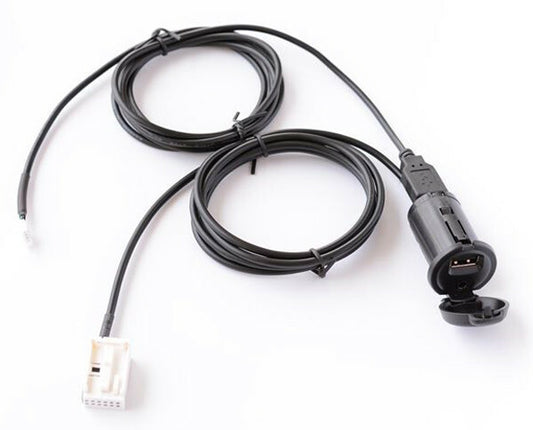 Interface Cable cigarette light Retrofit aux for PEUGEOT 107 207 307 407 607 RD4 v