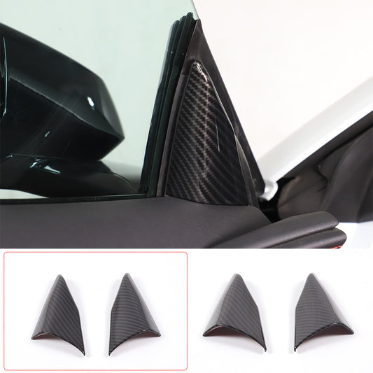 2-Pack ABS Blue Dashboard Panel Trim Frame Cover for Tacoma 2016-2022- v