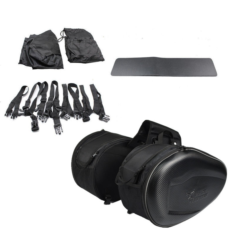 Universal Motorcycle Pannier Bag Helmet Luggage Luggage Saddle Saddle Side Box
