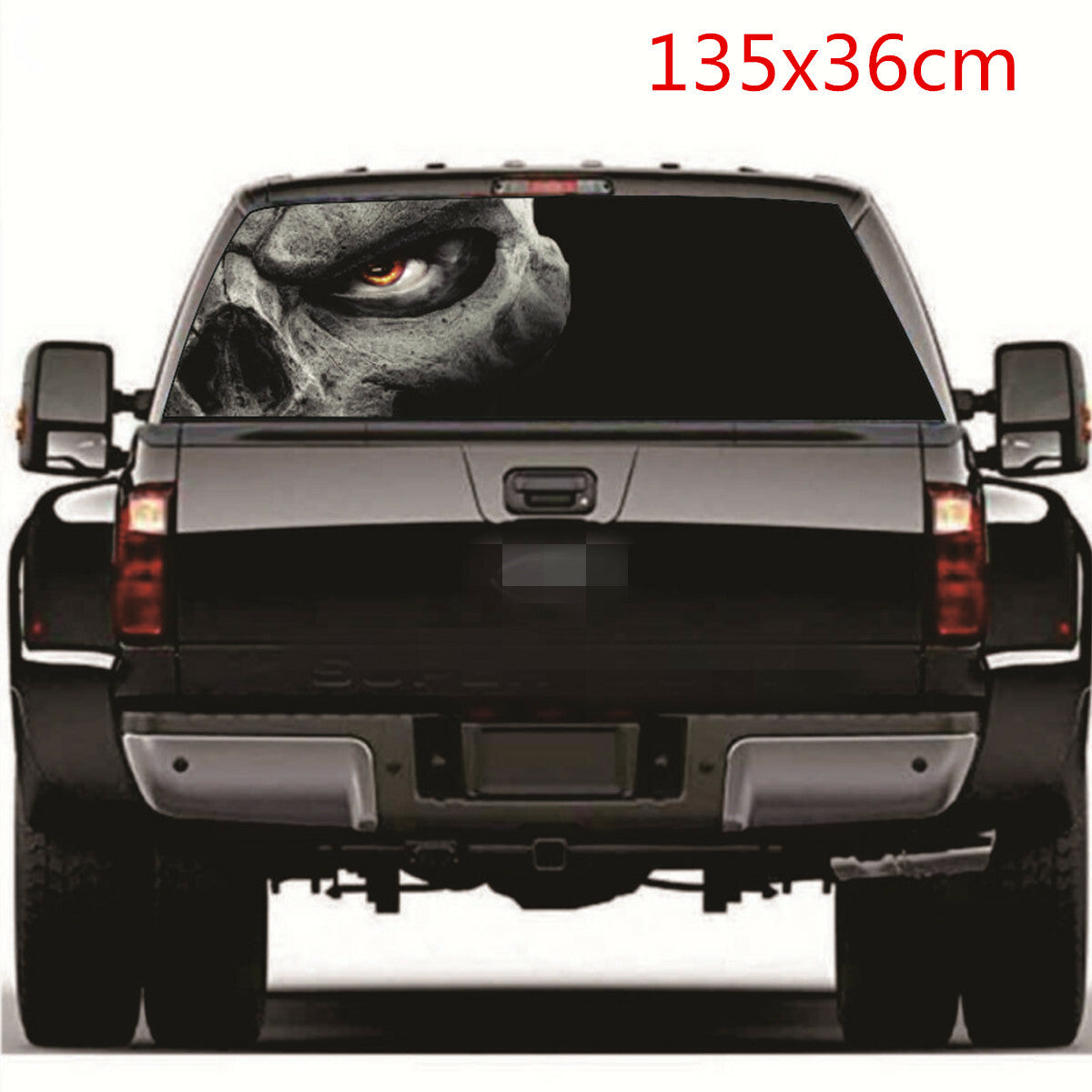135x36cm Auto Rear Window Decor Sticker Decal Car-Styling Exterior Accessories