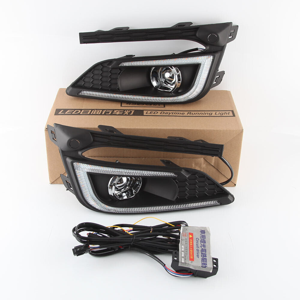 LED Daytime Running Lights (DRL) and Fog Lights Replacement Bumper for Chevrolet for Cruze