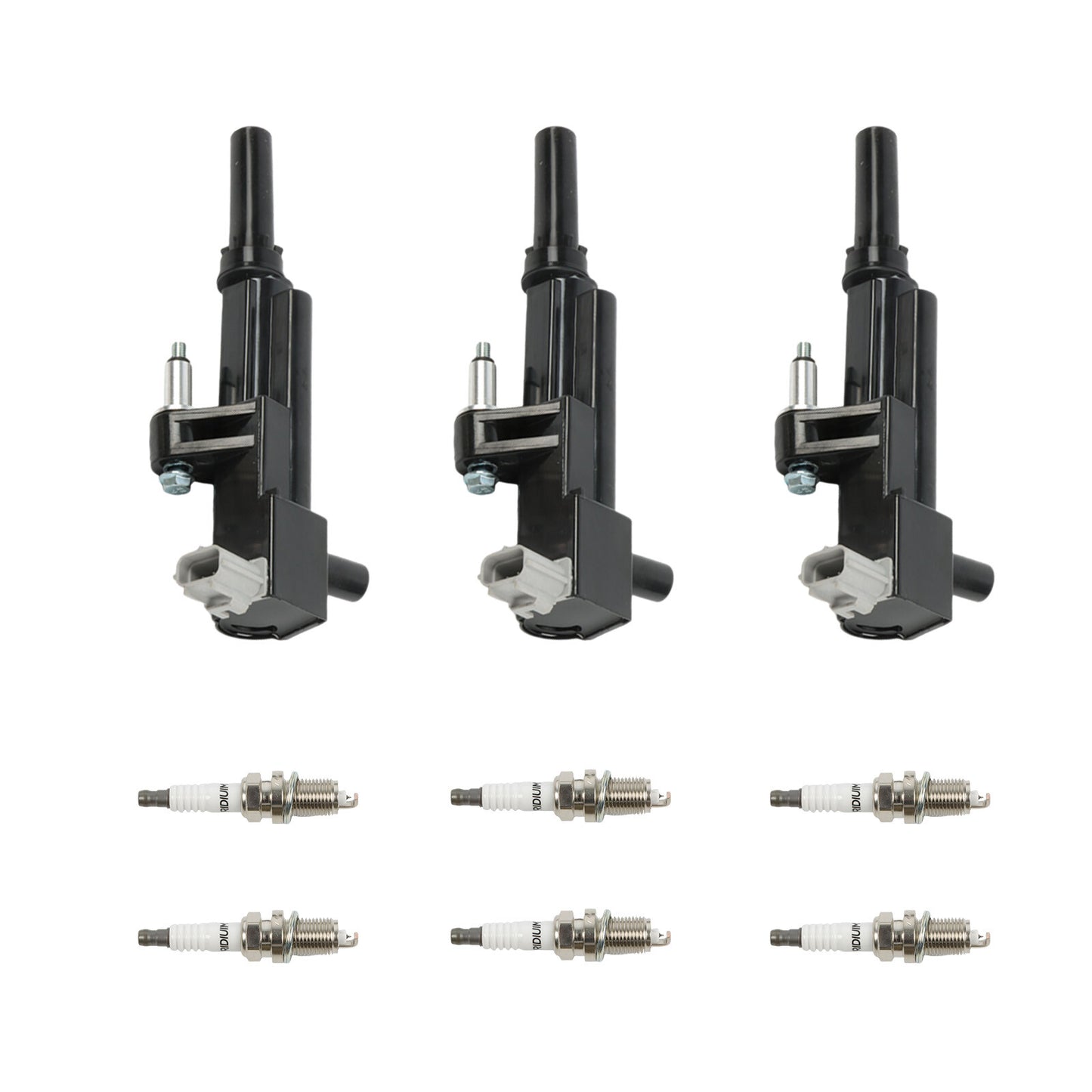 Ignition Coils  Spark Plugs for Jeep Liberty for Dodge for Ram 1500 3.7L UF640 7100