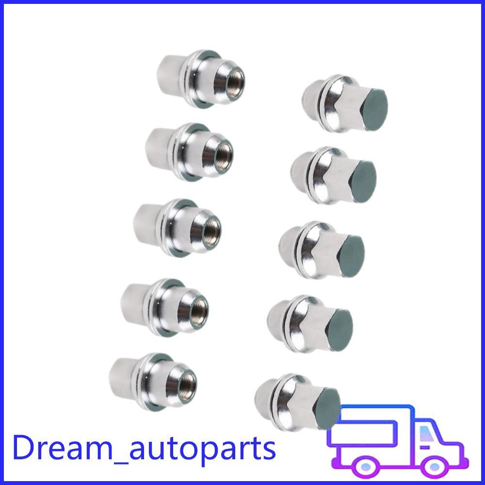 Fits For Discovery for Range Rover for Defender 10Pcs Lug Nuts Stainless Steel 16mmX1.5 Q