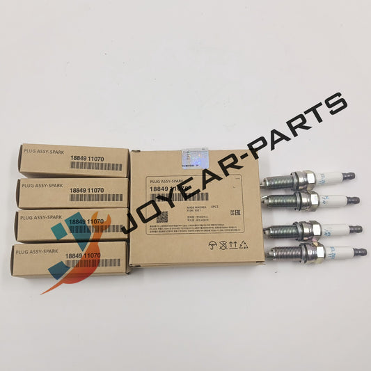 Brand new 4-piece 18849-11070 spark plug set for Hyundai for Genesis and for Kia Sportage 2015-2022. Q