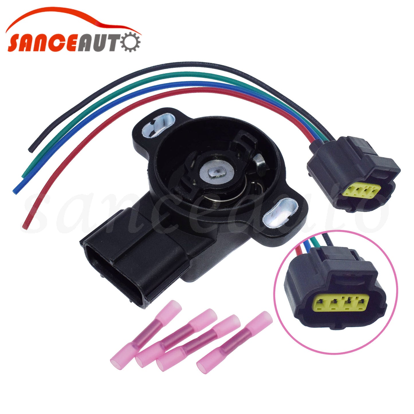 Throttle position sensor and connector for Lexus , Geo, for Kia , for Mazda 8945222090- n