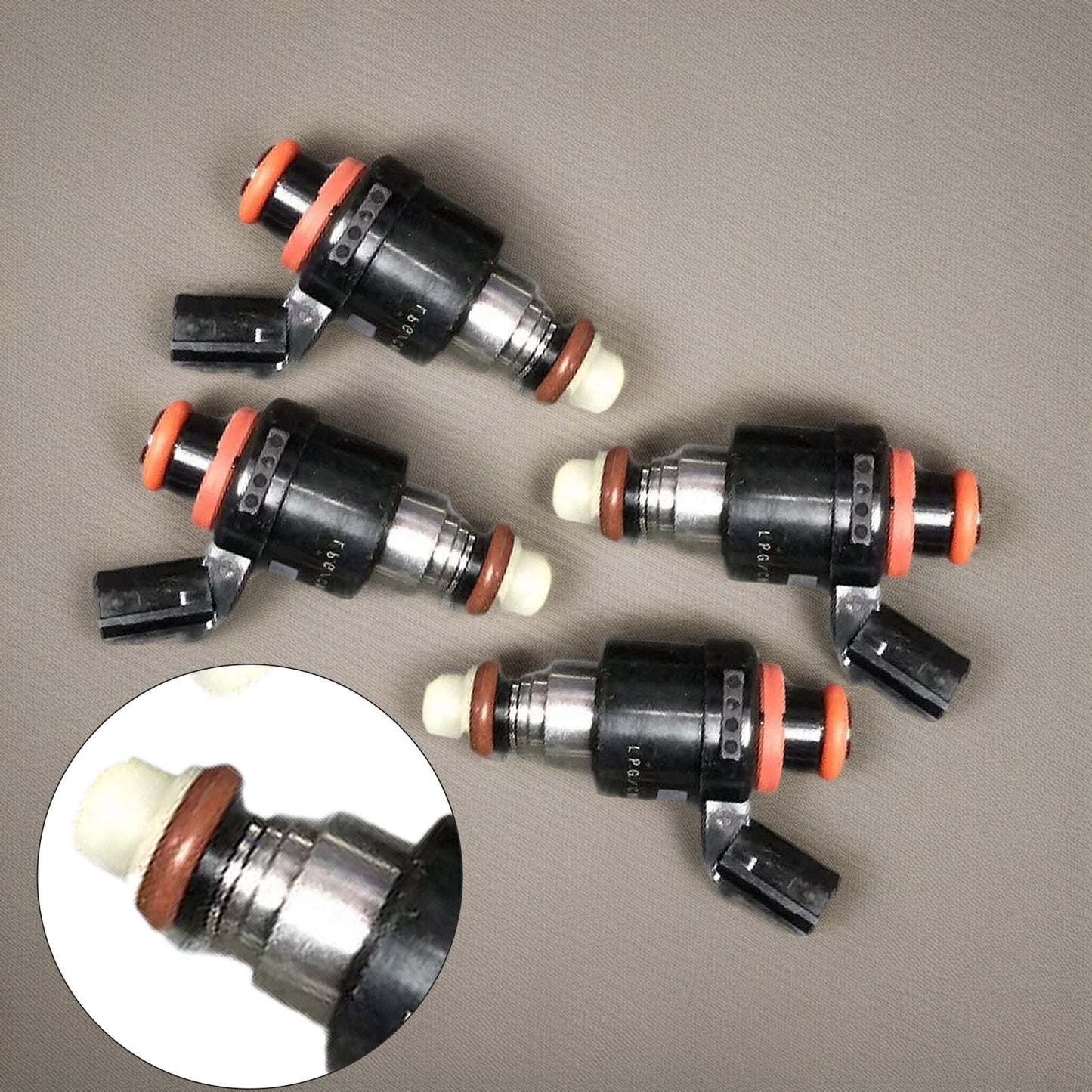 4Pcs Fuel Injector 23260-UB020 23260UB020 for Toyota Forklift 8FGHk