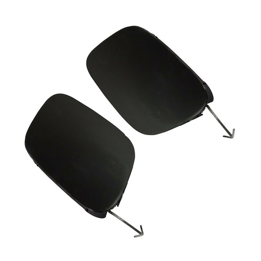 Primed Bumper Tow Hook Eye Covers for 19-21 for Toyota Prius 2pcs Front Left  Right Q