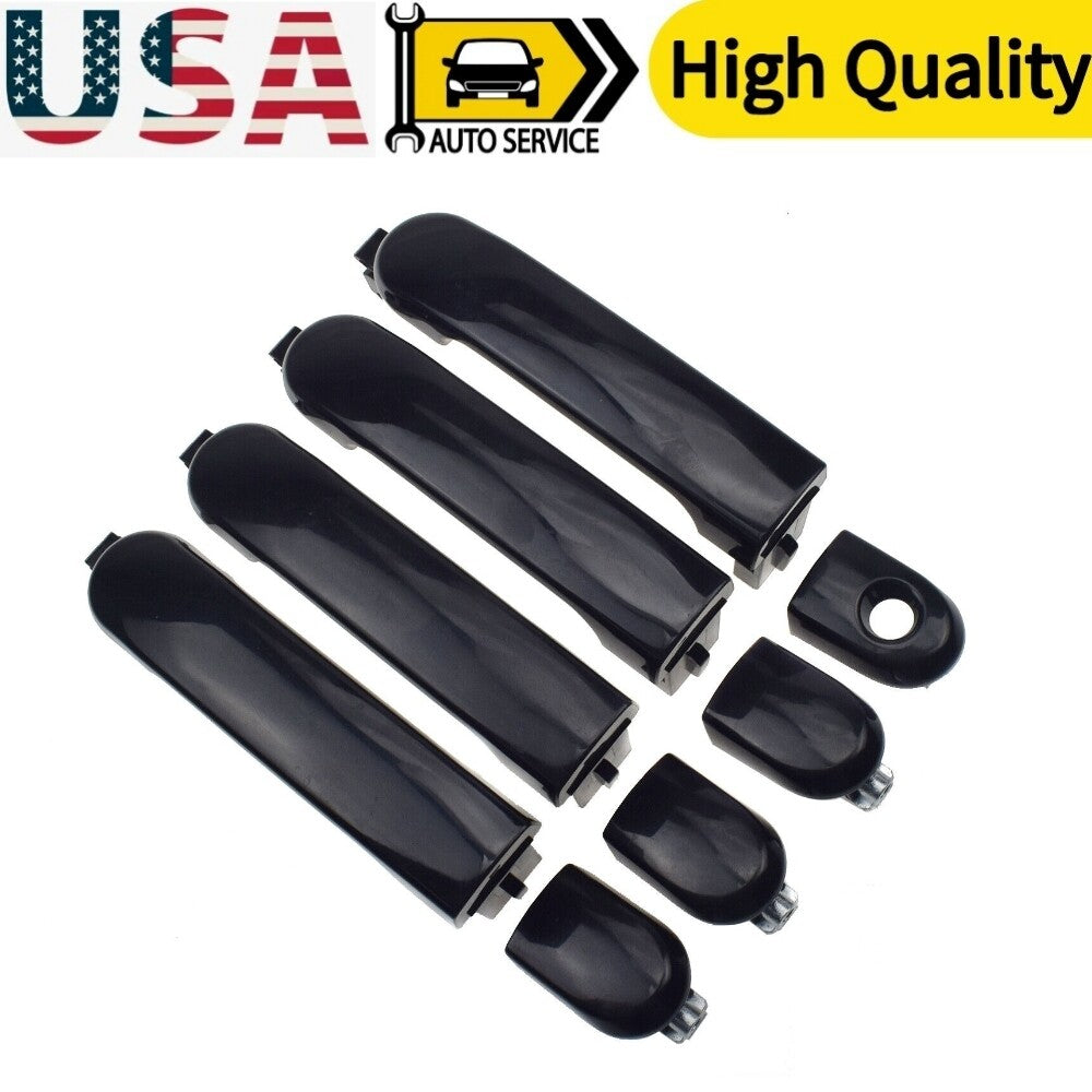 Set of 4 Exterior Door Handles FL RL RR for Nissan Versa 2007-2012 1.6L 1.8L