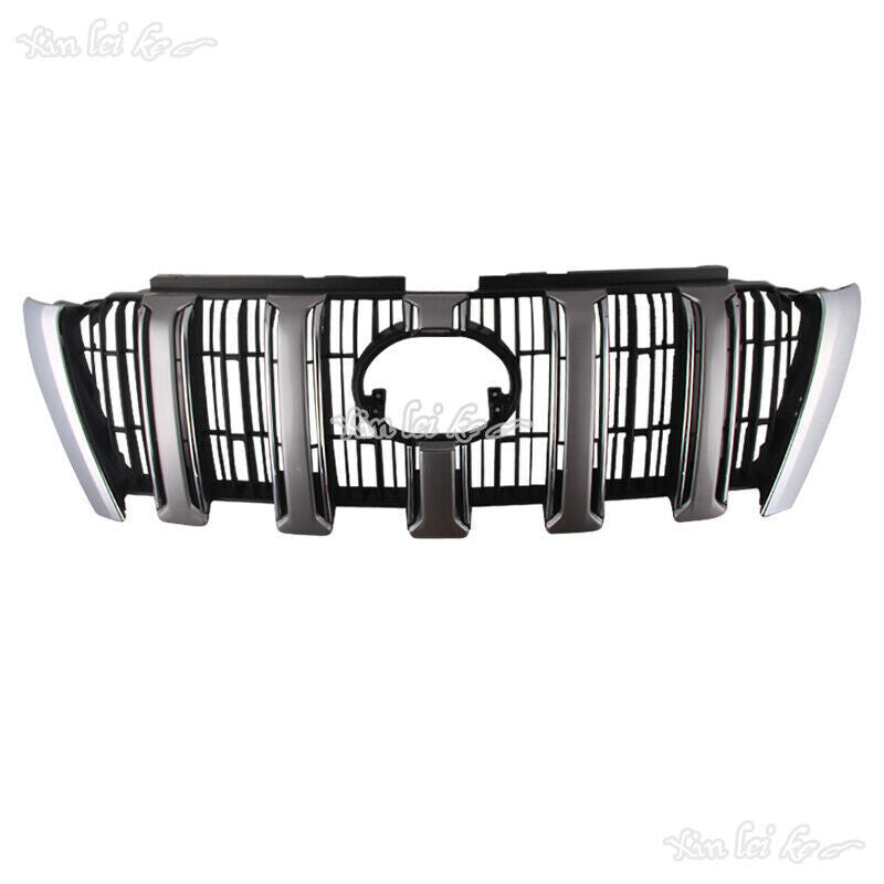 Front Hood Bumper Grilles Grill ABS for Toyota Prado FJ/LC150 2014-2017 Replace