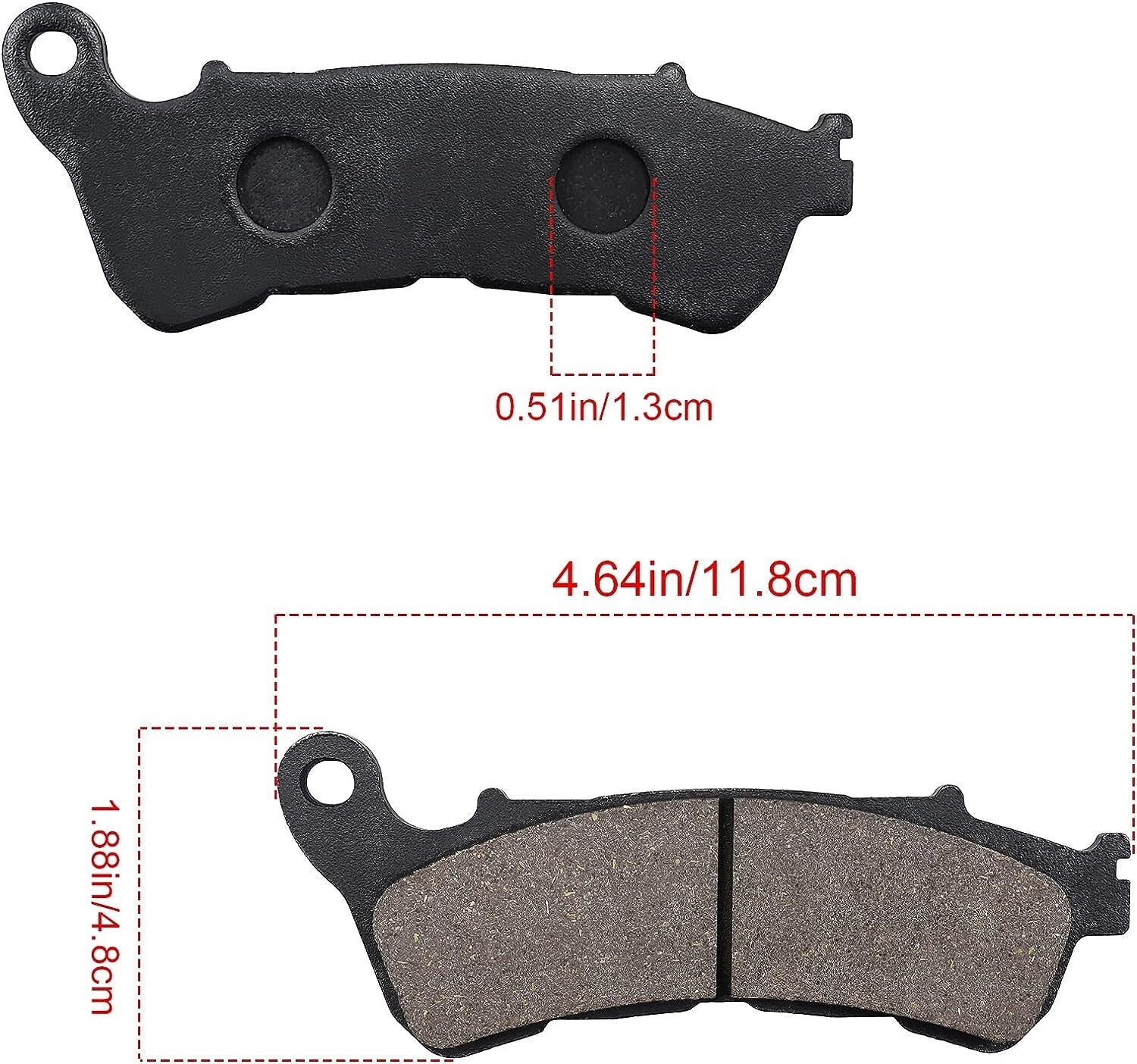 Front Brake Pads for HONDA NC 700 2012-2013 NT 700 2006-2013 VFR 800 2016-2013