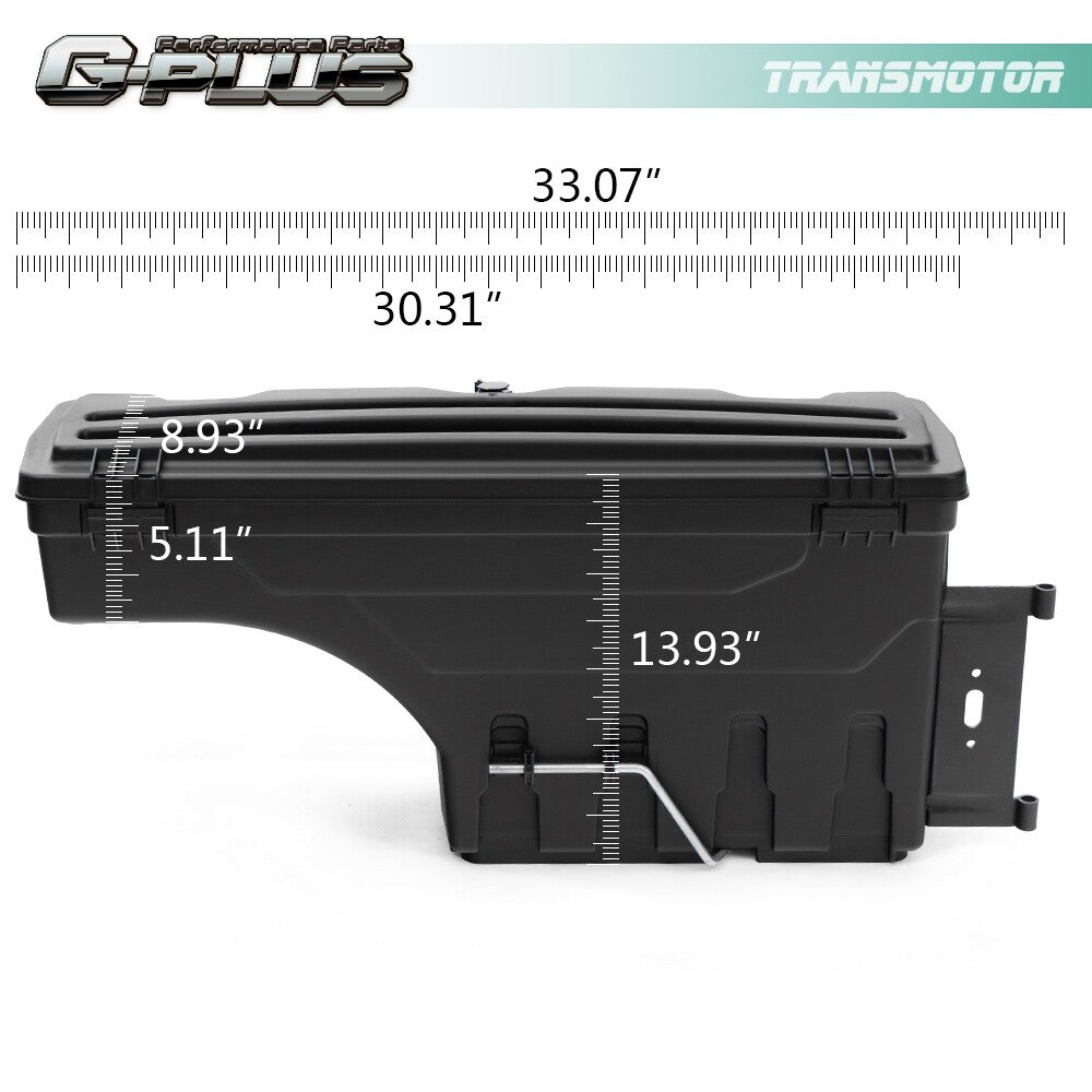 Fits 2015 - 2020 Colorado for Canyon Driver Side Truck Bed Storage Box Tool Box 