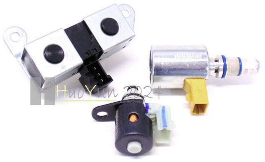 4R70W for Ford 3 Piece 3pc Solenoid Set SHIFT EPC TCC 1995-1997 95-97 New Q