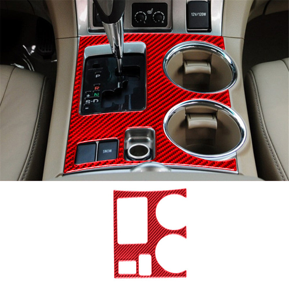 2Pcs Carbon Fiber Automatic Shift Frame Cover Trim For Ranger 2019-2022 v